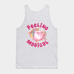 Feeling Magical Cute Unicorn Tank Top